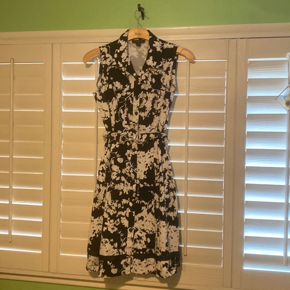 B&W summer dress by Perceptions New York size14